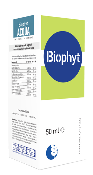 BIOPHYT ACQUA 50 ML SOLUZIONE IDROALCOLICA - farmacialombardia.it