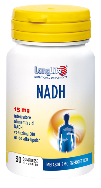 LONGLIFE NADH CON Q10 30 COMPRESSE - farmacialombardia.it