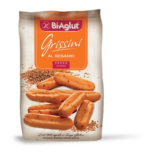 BIAGLUT GRISSINI CON SESAMO 150 G - farmacialombardia.it