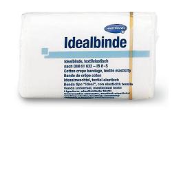 BENDA ELASTICA IDEALBINDEN ESTENSIBILITA' MEDIA BIANCA M5X10CM - farmacialombardia.it