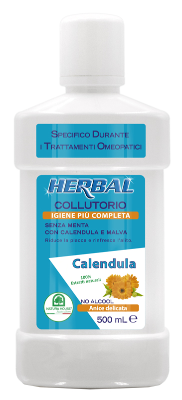 HERBAL COLLUTORIO CALENDULA E MALVA 500 ML - farmacialombardia.it
