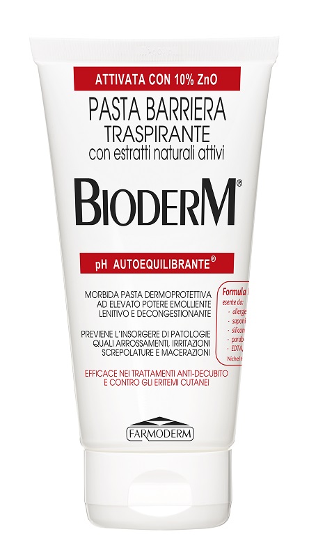 BIODERM PASTA BARRIERA TRASPIRANTE PH AUTOEQUILIBRANTE 150 ML - farmacialombardia.it