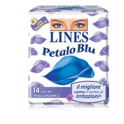 LINES PETALO BLU NOTTE ALI 10 PEZZI - farmacialombardia.it