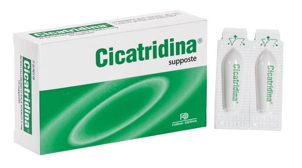 CICATRIDINA SUPPOSTE 10 PEZZI - farmacialombardia.it