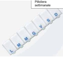 PILLOLIERA SETTIMANALE PLASTICA - farmacialombardia.it