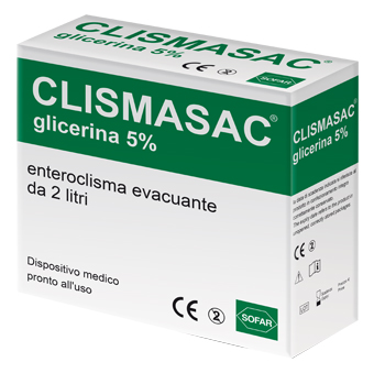 ENTEROCLISMA CLISMASAC 5% 2LITRI - farmacialombardia.it