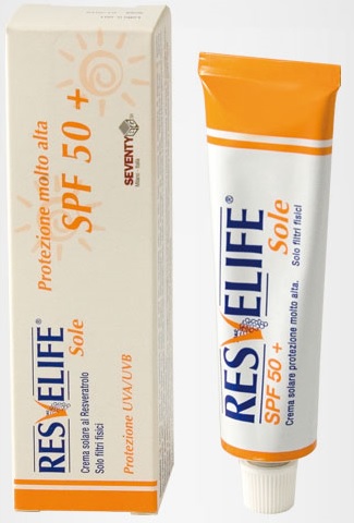 RESVELIFE SOLE TOT CREMA SPF50 30 ML - farmacialombardia.it