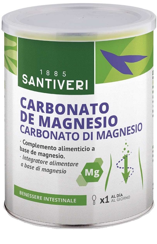 CARBONATO MAGNESIO 110 G SANTIVERI - farmacialombardia.it