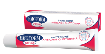 EMOFORM ACTIFLUOR DENTIFRICIO 75 ML - farmacialombardia.it