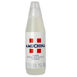 DISINFETTANTE IGIENIZZANTE A BASE DI IPOCLORITO DI SODIO ANTIMICROBICO AD AMPIO SPETTRO D'AZIONE AMUCHINA LIQUIDA 100% 1000 ML - farmacialombardia.it