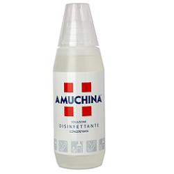 DISINFETTANTE IGIENIZZANTE A BASE DI IPOCLORITO DI SODIO ANTIMICROBICO AD AMPIO SPETTRO D'AZIONE AMUCHINA LIQUIDA 100% 500 ML - farmacialombardia.it