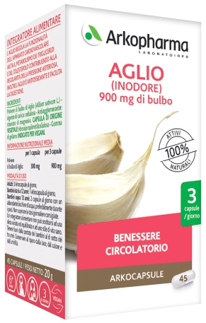 ARKO CAPSULE AGLIO 45 CAPSULE - farmacialombardia.it