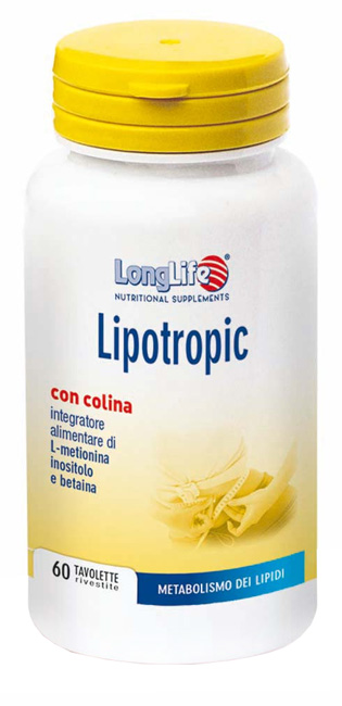 LONGLIFE LIPOTROPIC 60 TAVOLETTE RIVESTITE DA 1,5 G - farmacialombardia.it