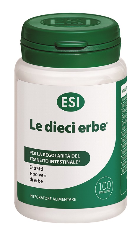 ESI LE DIECI ERBE 100 TAVOLETTE - farmacialombardia.it