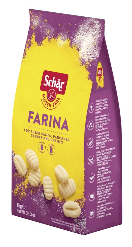 SCHAR FARINA PER PASTA FRESCA PANCAKES SALSE E CREME 1 KG - farmacialombardia.it