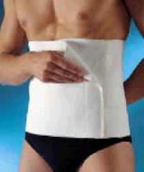 CIZETA ORTO' FLEXA FASCIA POSTOPERATORIA H 27 JOLLY A TRE STRISCE UNITE BIANCO 2 - farmacialombardia.it