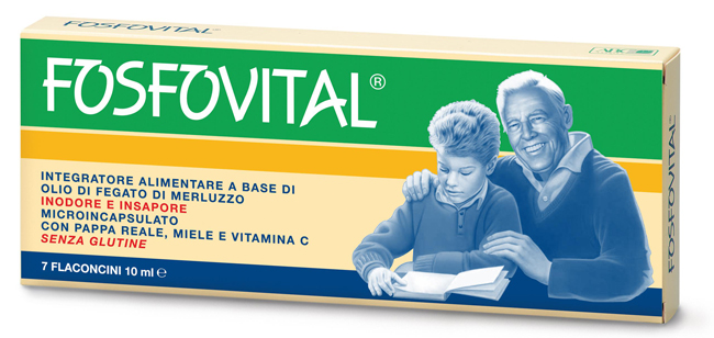 FOSFOVITAL OLIO FEGATO DI MERLUZZO 7 FLACONCINI - farmacialombardia.it