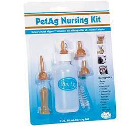 NURSING KIT BIBERON DA 60ML PER ANIMALI + TETTARELLE VARIE MISURE + SCOVOLINO PER PULIZIA - farmacialombardia.it