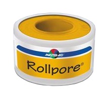 CEROTTO IN ROCCHETTO MASTER-AID ROLLPORE TESSUTO NON TESSUTO 5X2,5 - farmacialombardia.it