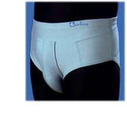 ORIONE 515 CINTOSLIP ERNIARIO UOMO APERTO CON PELOTTE IN COTONE BIANCO 6 - farmacialombardia.it