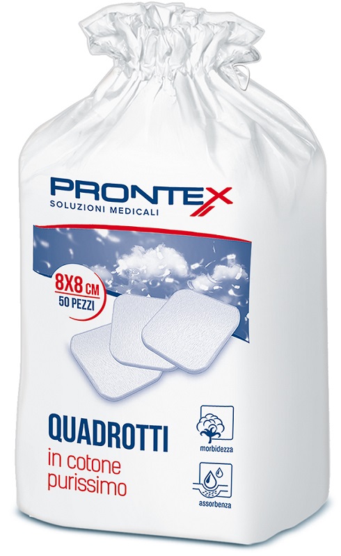 COTONE IDROFILO PRONTEX QUADROTTI - farmacialombardia.it
