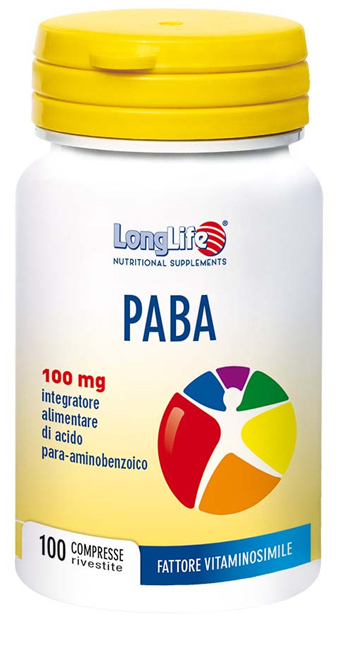 LONGLIFE PABA 100 100 COMPRESSE RIVESTITE - farmacialombardia.it