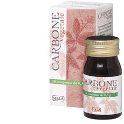 CARBONE VEGETALE 50 COMPRESSE - farmacialombardia.it