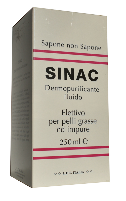 SINAC FLUIDO DERMOPURIFICANTE 250 ML - farmacialombardia.it