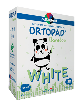 CEROTTO OCULARE PER ORTOTTICA ORTOPAD BIANCO JUNIOR 20 PEZZI - farmacialombardia.it