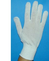 GUANTO IN COTONE BIANCO 8 - farmacialombardia.it