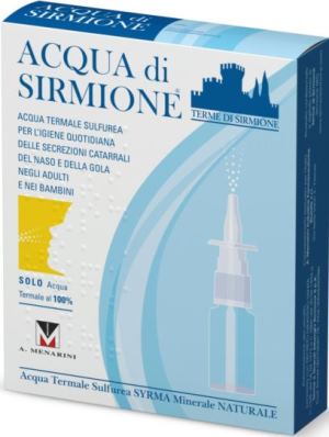 ACQUA SIRMIONE MINERALE NATURALE 6 FIALE 15 ML - farmacialombardia.it
