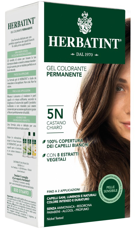 HERBATINT 5N CASTANO CHIARO 150 ML - farmacialombardia.it