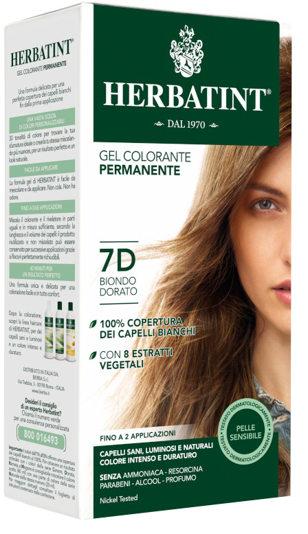 HERBATINT 7D BIONDO DORATO 150 ML - farmacialombardia.it