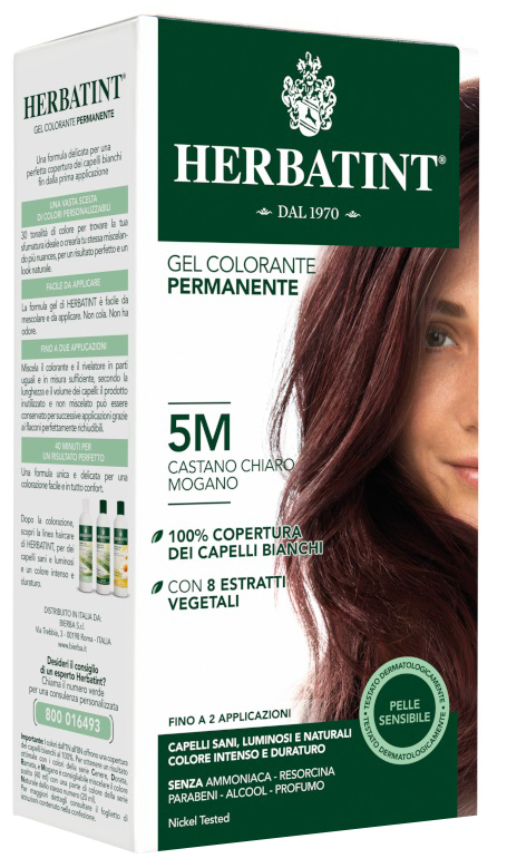 HERBATINT 5M CASTANO CHIARO MOGANO 150 ML - farmacialombardia.it