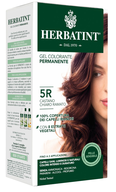 HERBATINT 5R CASTANO CHIARO RAMATO 150 ML - farmacialombardia.it