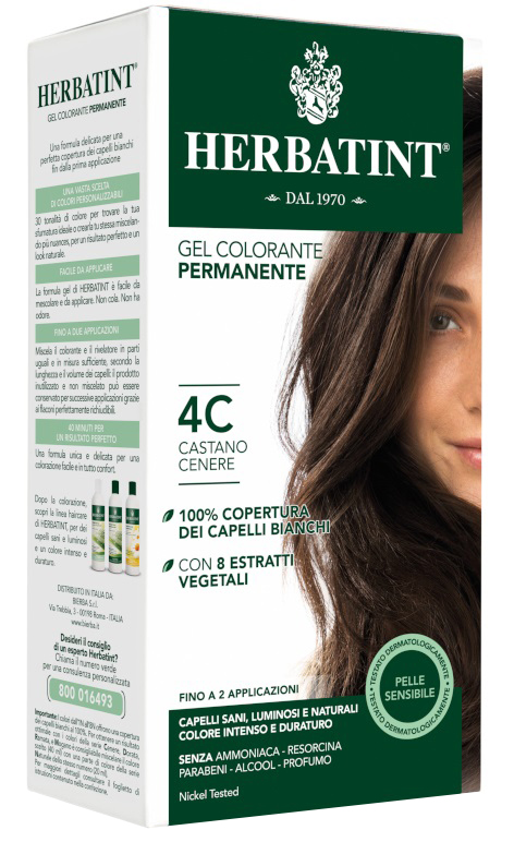 HERBATINT 4C CASTANO CENERE 150 ML - farmacialombardia.it