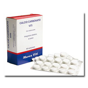 CALCIO CARBONATO VITI 60 COMPRESSE - farmacialombardia.it