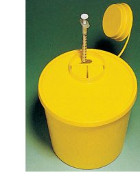 CONTENITORE DI SICUREZZA ECOLOGICO PROGETTATO PER EVITARE IL CONTAGIO PROFESSIONALE DA HIV. REALIZZATO IN POLIPROPILENE PUO' ESSERE STERILIZZATO - farmacialombardia.it
