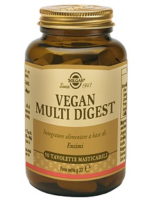 VEGAN MULTI DIGEST 50 TAVOLETTE MASTICABILI - farmacialombardia.it