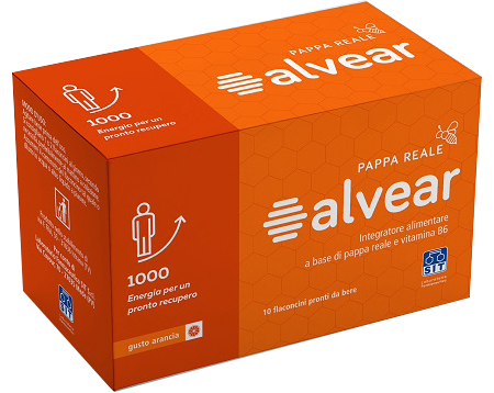 ALVEAR 1000 PAPPA REALE 10 FLACONCINI GUSTO ARANCIA - farmacialombardia.it