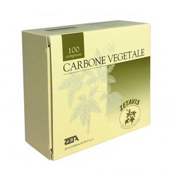 ZETAVIS CARBONE VEGETALE 40 COMPRESSE - farmacialombardia.it