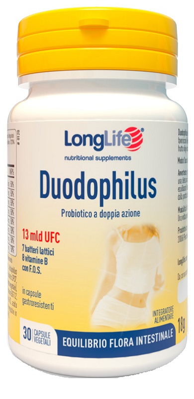 LONGLIFE DUODOPHILUS 30 CAPSULE VEGETALI - farmacialombardia.it