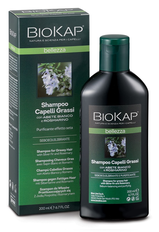 BIOKAP BELLEZZA SHAMPOO CAPELLI GRASSI 200 ML BIOSLINE - farmacialombardia.it