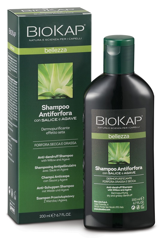 BIOKAP BELLEZZA SHAMPOO ANTIFORFORA 200 ML BIOSLINE - farmacialombardia.it