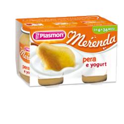 PLASMON OMOGENEIZZATO YOGURT PERA 120 G X 2 PEZZI - farmacialombardia.it