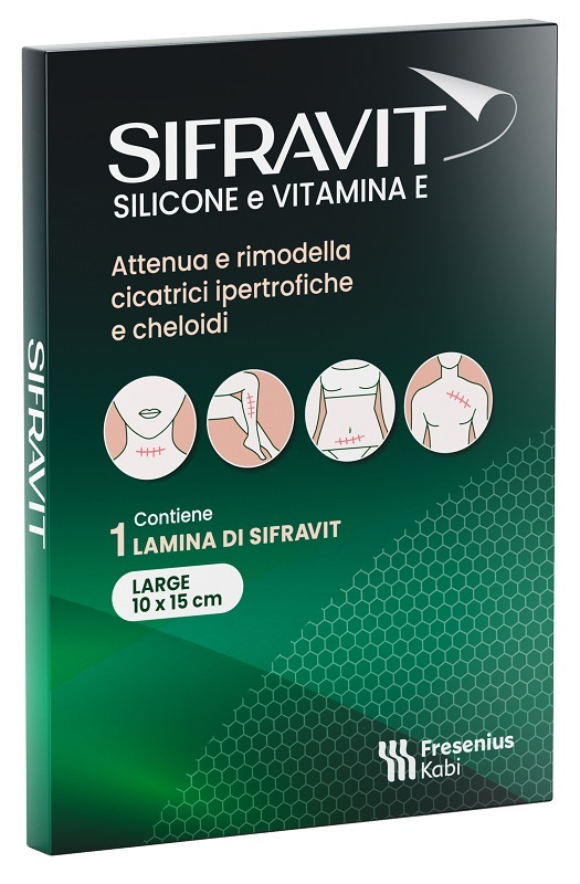 SIFRAVIT PLACCA SILICONE 15X10 CM 1 PEZZO - farmacialombardia.it