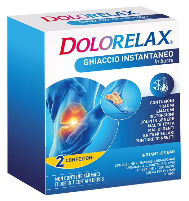 DOLORELAX ICE BAG GHIACCIO BUSTA 2 PEZZI - farmacialombardia.it