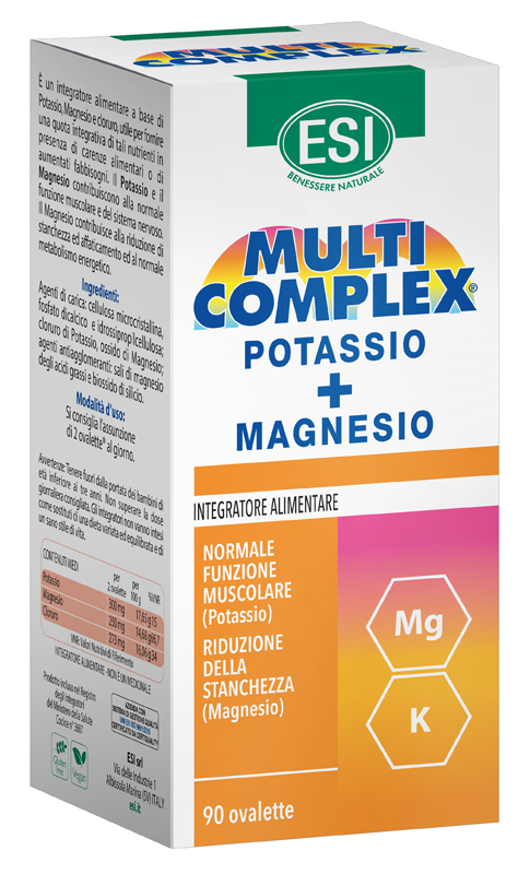 ESI MULTICOMPLEX POTASSIO MG 90 OVALETTE - farmacialombardia.it