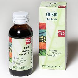 ALBIZZIA ANSIA ESTRATTO INTEGRALE SINERGICO 60 ML PREPARATO 18 - farmacialombardia.it