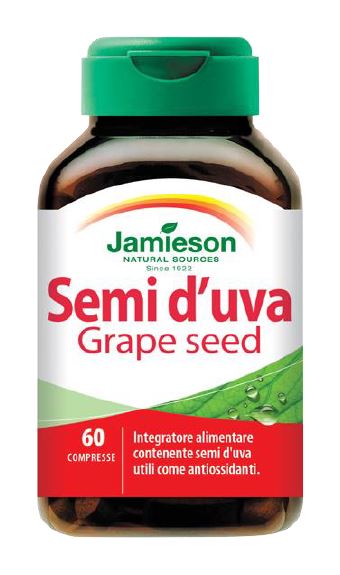 JAMIESON SEMI UVA GRAPE SEED 60 COMPRESSE - farmacialombardia.it